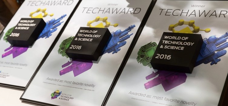 Vier kanshebbers op TechAward World of Laboratory